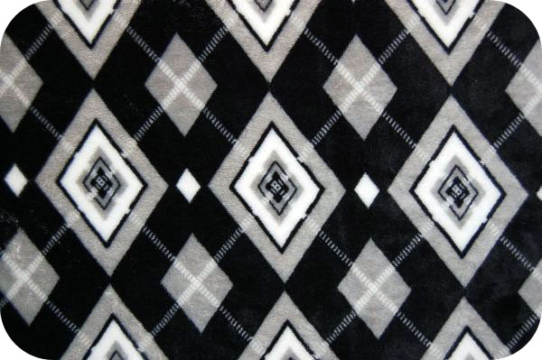 Argyle Cuddle Black/White Argyle Cuddle Black/White